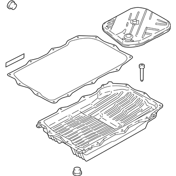 BMW 24-11-9-503-407 KIT, OIL PAN FLUID FILTER AU