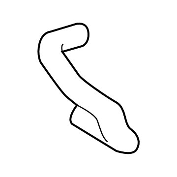 Lexus 16557-36010 Hose, INTERCOOLER Cooling