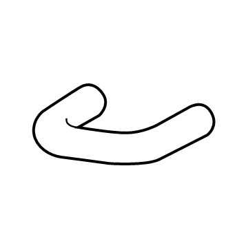 Lexus 16553-36030 Hose, INTERCOOLER Cooling