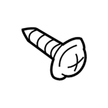 Infiniti 63849-1LA0A Screw