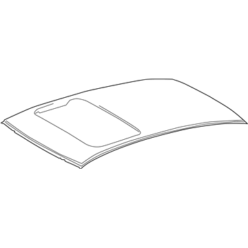 Lexus 63111-30832 Panel, Roof