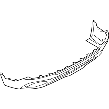 BMW 51-12-7-413-501 Cladding, Bumper, Rear