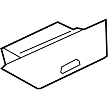 BMW 51-45-2-993-616 Storage Compartment., Instrument Panel, Top