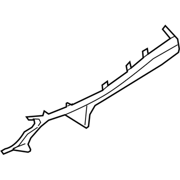 BMW 51-16-2-991-546 Trim, Dashboard, Passenger Side, Bottom