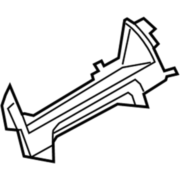 BMW 51-45-2-991-427 Trim Panel, Steering Column, Top