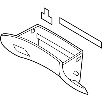 Hyundai 84510-2H550-4WDS Housing-Glove Box