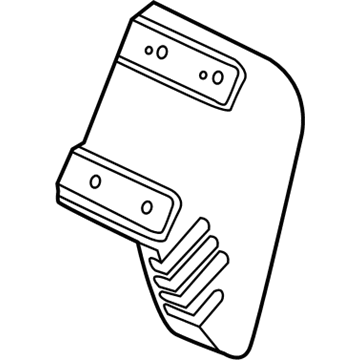 Honda 39111-TP6-A31 Bracket, R. Audio