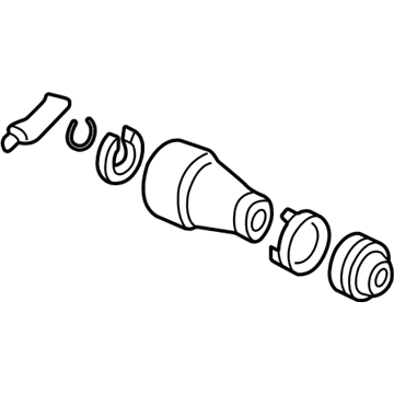 Honda 42017-S0E-010 Boot Set, Joint