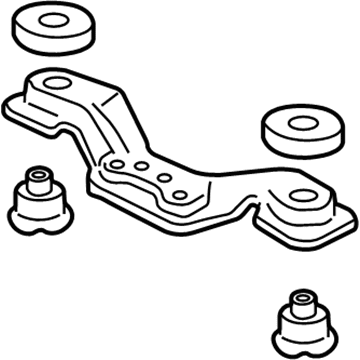 Honda 50710-S10-A01 Mounting A, RR. Differential