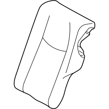 Toyota 71078-0A080-B1 Seat Back Cover