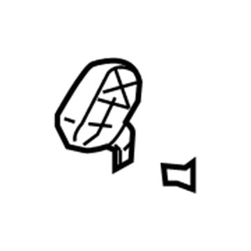 Honda 81515-SDA-A21ZA Cover, L. FR. Seat Center *NH167L* (GRAPHITE BLACK)