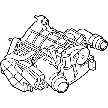 BMW 11-53-7-644-811 Heat Management Module