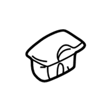 Mopar 5108051AA Receiver-Floor Console