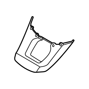 Kia 56171P2000 BEZEL ASSY-LOWER