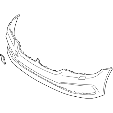 BMW 51-11-7-427-445 Panel, Bumper, Primed, Front