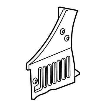 GM 84649442 Rocker Reinforcement Extension