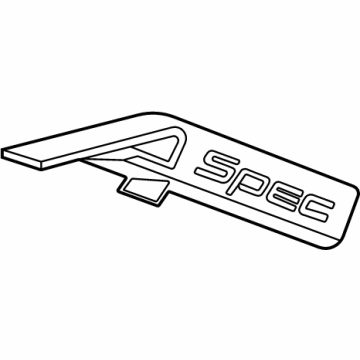 Acura 75732-TJB-A01 Emblem, Rear