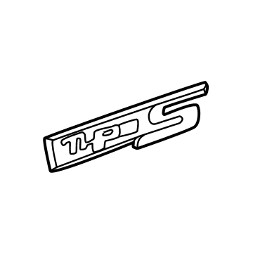 Acura 75732-TGZ-A01 EMBLEM, RR. TRUNK