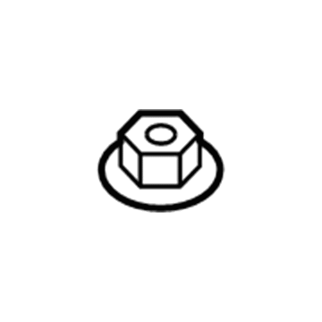 BMW 07-14-7-336-362 Plastic Nut