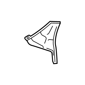 Kia 66318J5000 Reinforcement-Fender Rear Upper