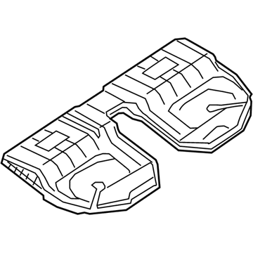 BMW 61-27-8-614-093 Cover, High-Voltage Accumulator