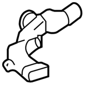 Lexus 55971-24060 Duct, Side Defroster Nozzle, NO.1