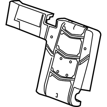 GM 23470757 Seat Back Pad