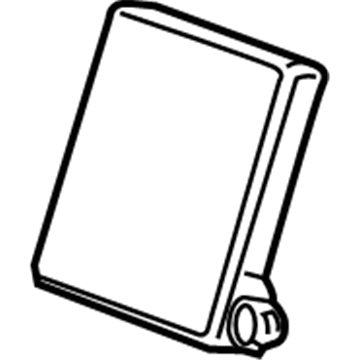 GM 23449377 Armrest