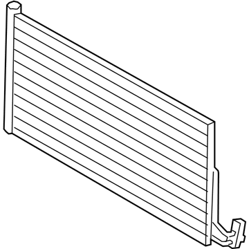 BMW 64-53-9-239-920 Condenser Air Conditioning With Drier