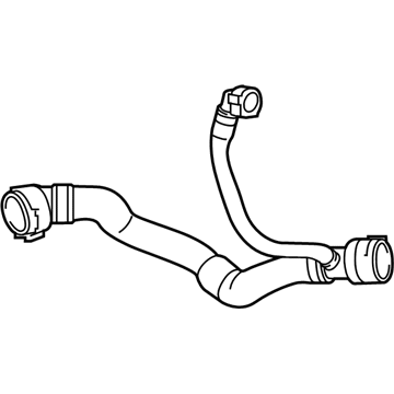 BMW 17-12-8-678-505 HOSE RADIATOR-WATER PUMP