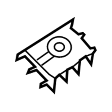 BMW 51-16-7-073-654 Carrier Plate