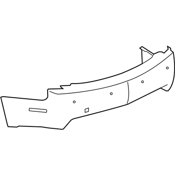 GM 15896230 Bumper Cover