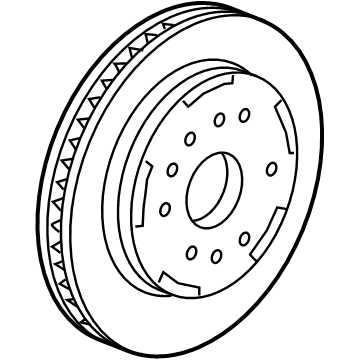 GM 13552815 ROTOR-RR BRK (CTD)