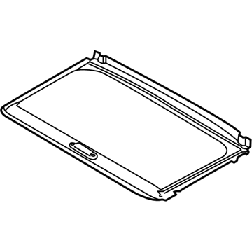 Kia 81666A7200ED Sunshade Assembly-Sunroof