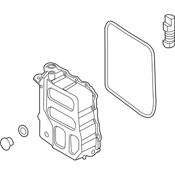 Kia 452803B811 Cover-Valve Body