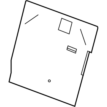 GM 23491895 Seat Back Panel