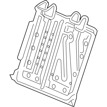 Acura 82526-T47-A01 FRAME, L. RR
