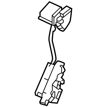 Acura 82620-T43-J31ZA LOCK, L. *NH900L*