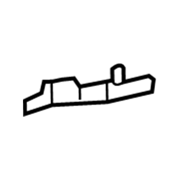 BMW 51-11-7-399-981 Guide, Bumper, Left