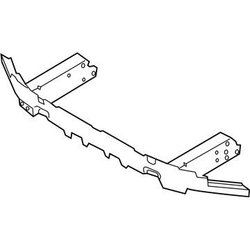 BMW 51-11-7-399-911 Carrier, Bumper, Front Top