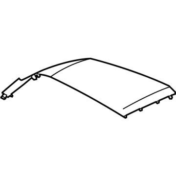 Kia 84775CV000CVH COVER ASSY-HEAD UP D