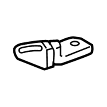 Lexus 73330-33010-A1 Guide, Rear Seat Shoulder Belt, RH