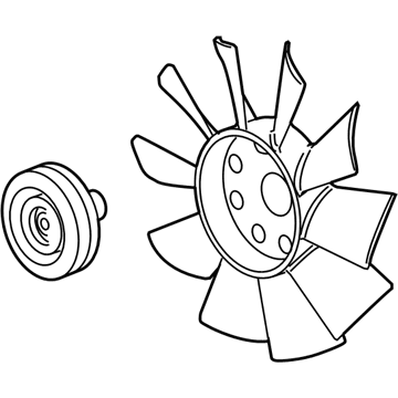 GM 19353836 Fan Asm-Engine Cooler