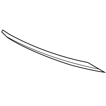 Nissan 62074-3KA0A Grille FRON Bumper RH