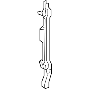 Lexus 16697-31020 Plate, Radiator Side
