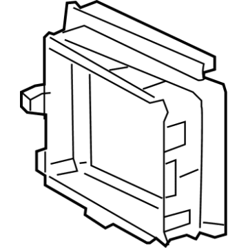 Lexus 165C2-70010 Duct, Sub-Radiator