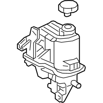 Lexus 16470-70170 Reserve Tank Assembly, R