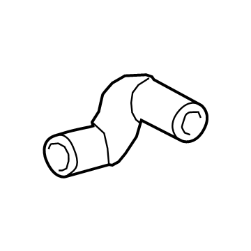 Lexus 16574-70030 Hose, Radiator, NO.4