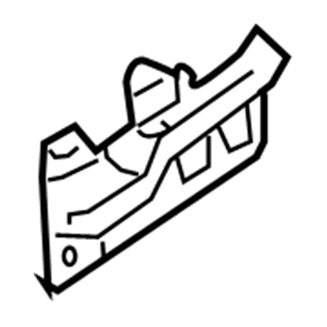 Nissan 74532-8J030 Floor-Rear, Rear Side RH