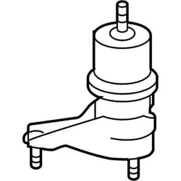 Lexus 12372-0P010 Insulator, Engine Mounting, LH(For Transverse Engine)